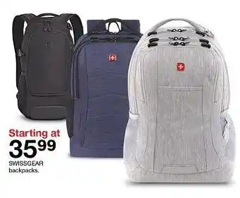 Target Swissgear backpack offer