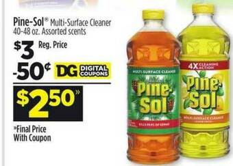 Dollar General Pine-sol offer