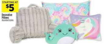 Dollar General Decorative Pillows offer