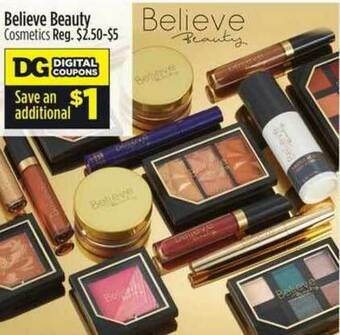 Dollar General Believe Beauty offer