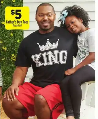 Dollar General Father's Day Tees offer