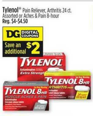 Dollar General Tylenol offer