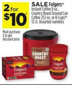 Dollar General Folgers offer