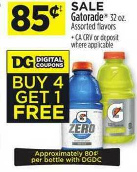 Dollar General Gatorade offer