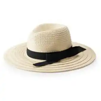 Kohl's Women's lc lauren conrad wide brim straw panama hat offer