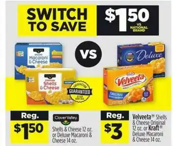 Dollar General Clover Valley, Velveeta, Kraft offer