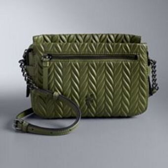 Kohl's Simply vera vera wang sintra crossbody bag offer