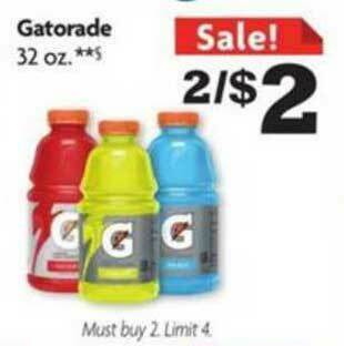 Family Dollar Gatorade offer