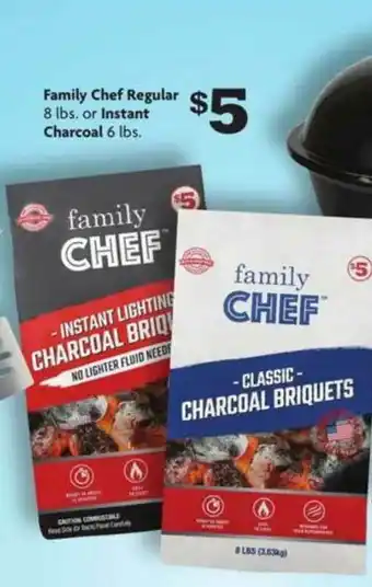 Family Dollar Family Chef Regular, Instant, Charcoal offer