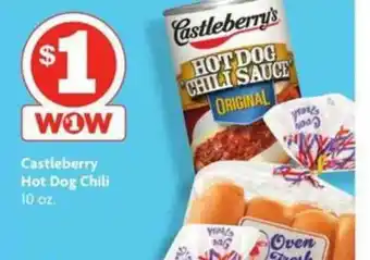 Family Dollar Castleberry Hot Dog Chili offer