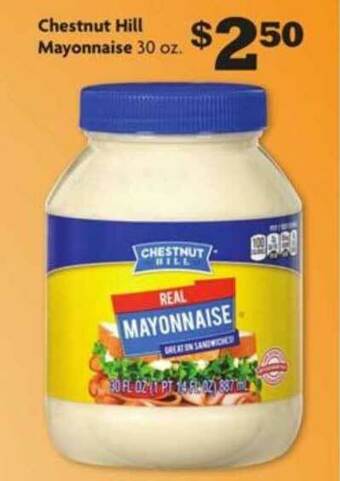 Family Dollar Chestnut Hill Mayonnaise offer