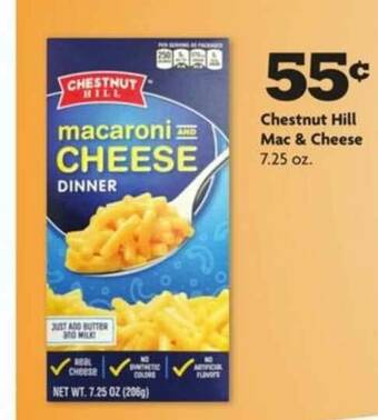 Family Dollar Chestnut Hill Mac & Cheese offer
