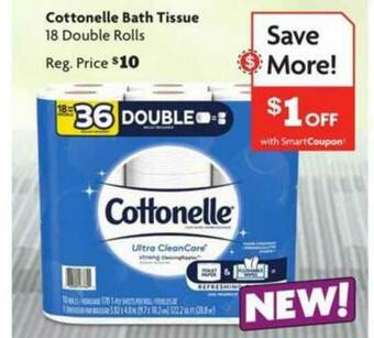 Family Dollar Cottonelle Bath Tissue offer