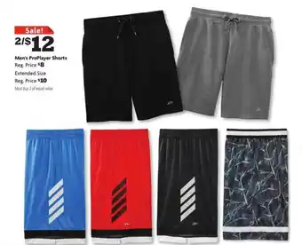 Family Dollar Men's Proplayer Shorts offer