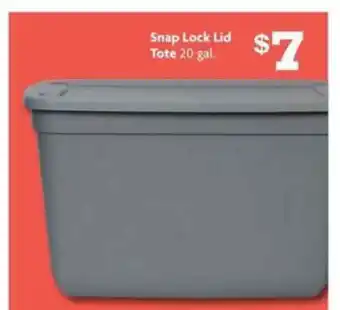 Family Dollar Snap Lock Lid offer