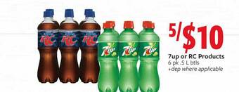 Fareway 7up Or Rc Products offer