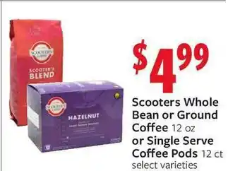 Fareway Scooters Whole Bean Or Ground Coffee, Or Single Serve Coffee Pods offer