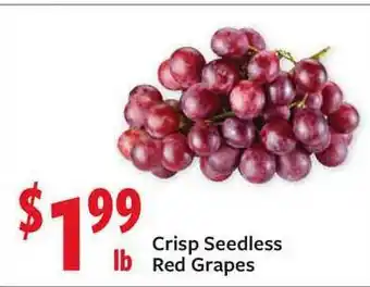 Fareway Crisp Seedles Red Grapes offer
