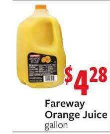 Fareway Fareway Orange Juice offer