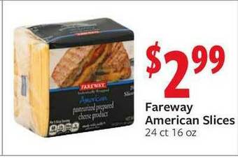 Fareway Fareway American Slices offer