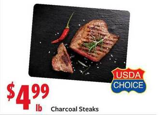 Fareway Charcoal Steaks offer