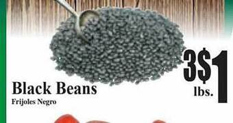 Baja Ranch Black beans offer
