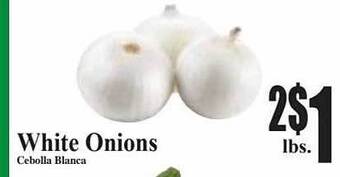 Baja Ranch White onions offer