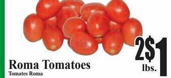 Baja Ranch Roma tomatoes offer