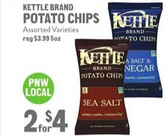 New Seasons Market Kettle brand potato chips offer