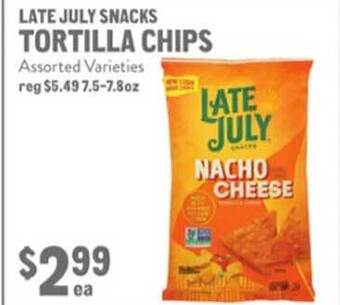 New Seasons Market Tortilla chips offer