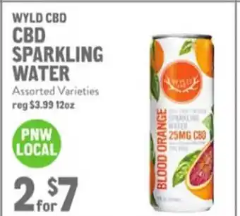 New Seasons Market Cbd sparkling water offer