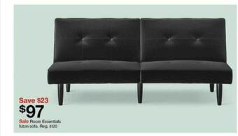 Target Room essentials futon sofa offer