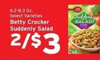Hannaford Betty crocker suddenly salad offer