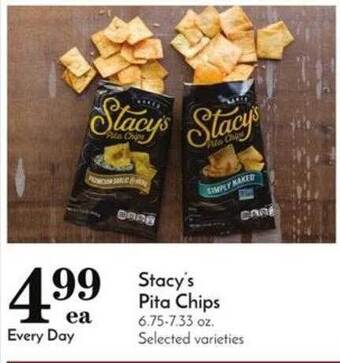 Pavilions Stacy's pita chips offer