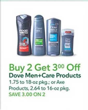 Publix Dove men+care products offer