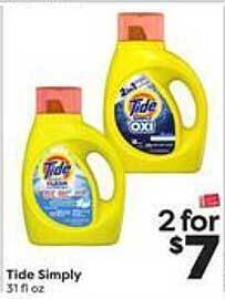 Weis Markets Tide simply offer