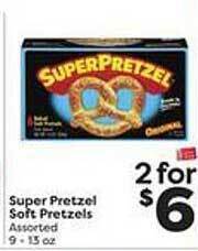 Weis Markets Super pretzel soft pretzels offer