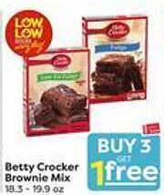 Weis Markets Betty crocker brownie mix offer