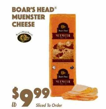 The Food Emporium Boar's head muenster cheese offer
