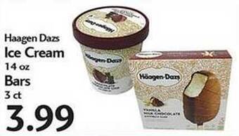 Sunset Foods Häagen-dazs ice cream or bars offer