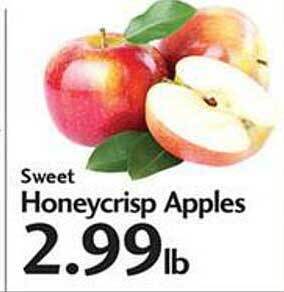 Sunset Foods Sweet honeycrisp apples offer