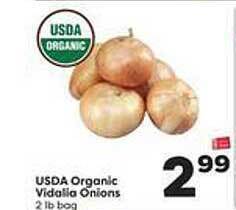 Weis Markets Vidalia onions offer