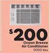 Weis Markets Ocean breeze air conditioner offer