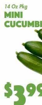 The Food Emporium Mini cucumbers offer