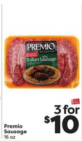 Weis Markets Premio sausage offer