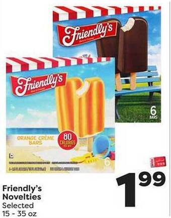 Weis Markets Friendly's novelties offer