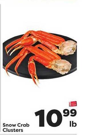 Weis Markets Snow crab clusters offer