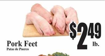 Baja Ranch Pork feet offer