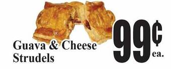 Baja Ranch Guava & cheese strudels offer