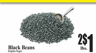 Baja Ranch Black beans offer